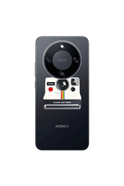 Other Honor Magic 8 Lite Polaroid land camera Transparent Silicone TPU Θήκη