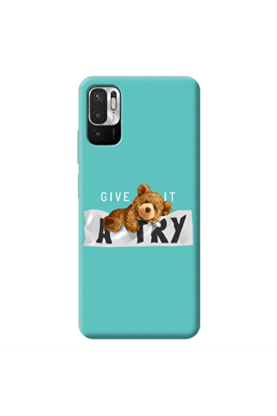 Other Xiaomi Redmi Note 10 Pro 5G Give me Turquoise Colored Silicone TPU Θήκη