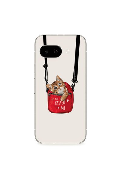 Other Google PIXEL 9A Kitten Me Transparent Silicone TPU Θήκη
