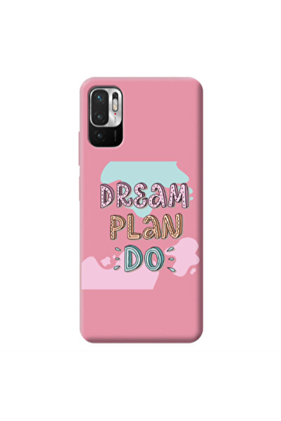 Other Xiaomi Redmi Note 10 Pro 5G Dream Plan Do Pink Colored Silicone TPU Θήκη