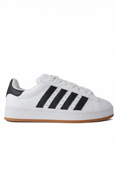 Freemax Dikişli Taban iç Tabanlık Garantili Sneaker Spor Ayakkabı Cmp88 Beyaz Siyah