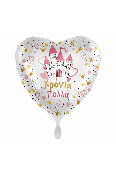 OEM Μπαλόνι Foil για Πάρτι 'Χρόνια Πολλά' Πριγκίπισσα (A70278GR)