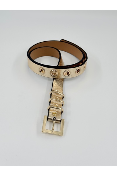 Pantastic Jeans New Season Tirent Color with 2.5 cm Gold Buckle
