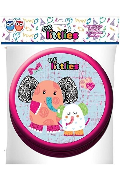 The Littlies Χάρτινα Πιάτα Πάρτι Ο Μικρός Ελέφαντας 23 εκ. 6 τεμάχια (000646001)