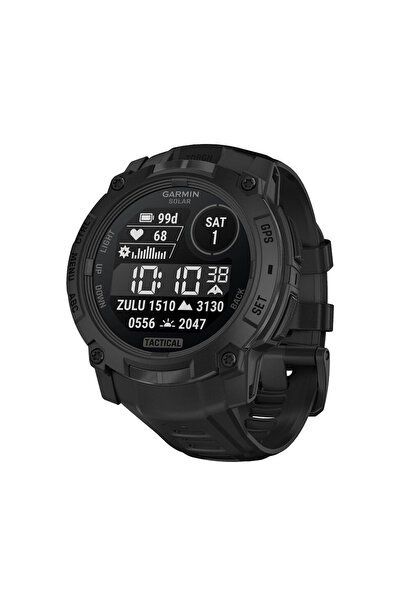 Garmin Ceas Instinct 3 Tactical Solar 50MM Negru