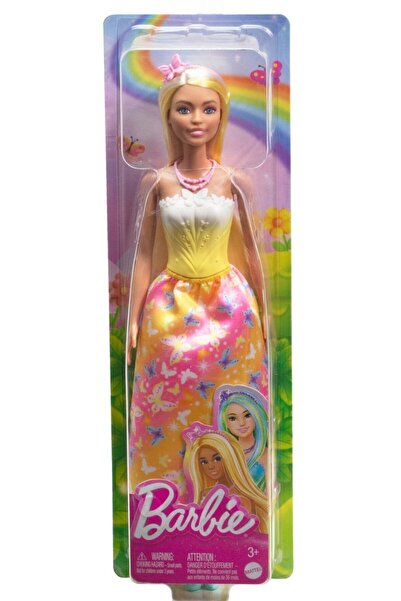 mattel Μπάρμπι Πριγκίπισσα Πορτοκαλί Ανταύγειες (HRR09)