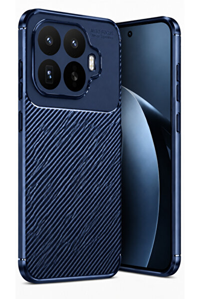 UnDePlus Xiaomi Mi 17T Kılıf Karbon Silikon Case