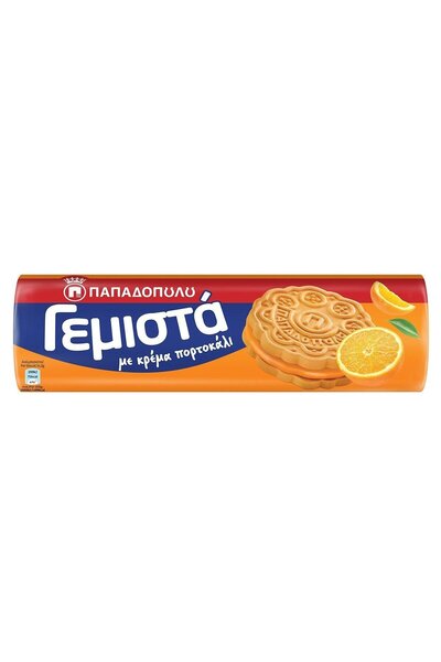 OEM Μπισκότα με γέμιση πορτοκάλι 200 γρ.