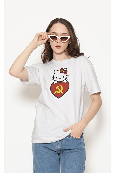 buzagi tasarım ürünleri This Barbie Unisex White Regular T-Shirt