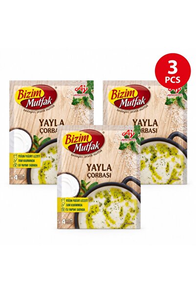 Bizim Supa de Iaurt Yayla Turceasca Set 3 Buc 80 Gr