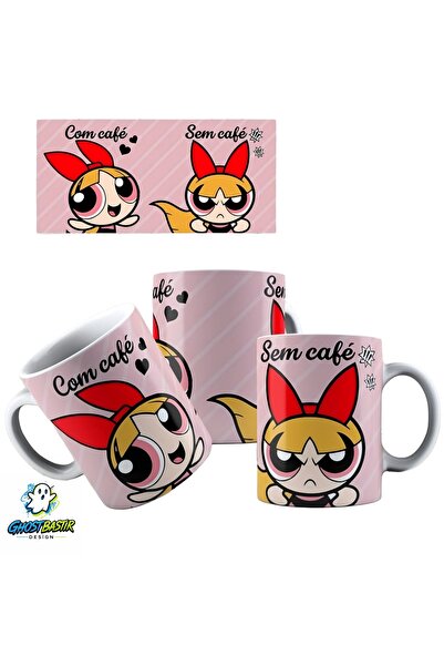 Ghostbastır Design Powerpuff Girls Mug |   Single Piece K0374