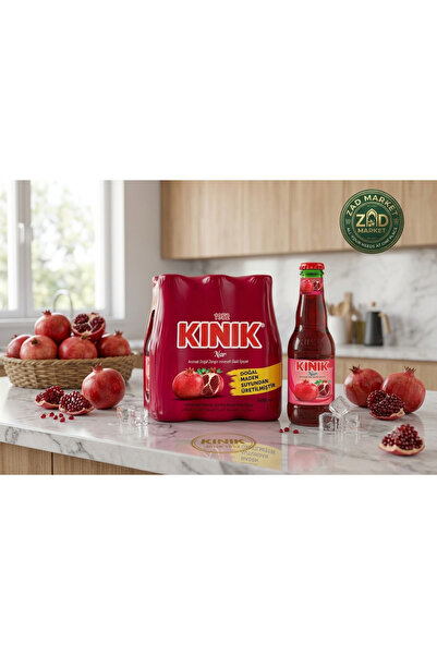 Kınık Kinea Natural Mineral Water Enriched with Minerals with Pomegranate-(6X...