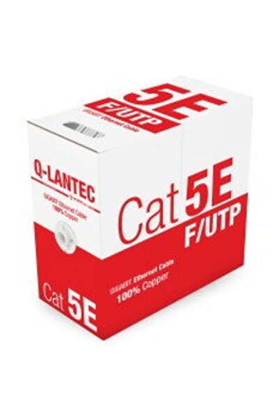 Q-LANTEC Cablu de rețea Alantec KIF5PVC305Q 305 m Cat5e F/UTP (FTP) Gri