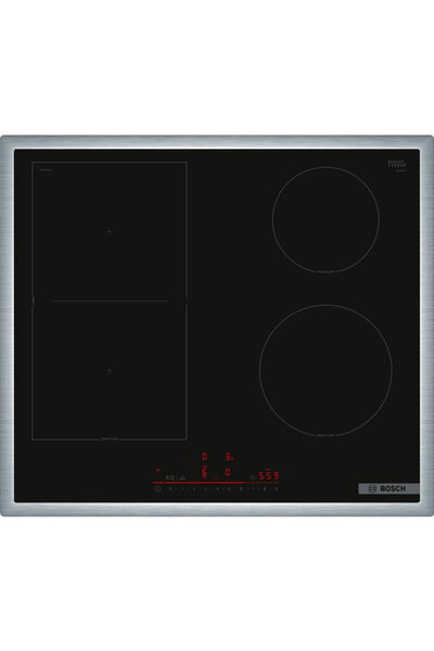 Bosch PVS64RHB1E, Inductie, 4 zone de gatit, Negru