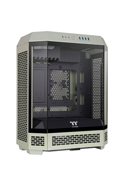THERMALTAKE Mid Tower Fara sursa The Tower 600 Verde