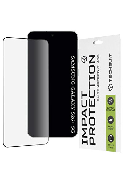 Techsuit Folie pentru Samsung Galaxy S26 Plus - 111D Full Cover / Sticlă cu a...