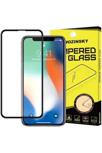 WZK Folie Protectie Ecran pentru Apple iPhone XR / Apple iPhone 11, Sticla se...