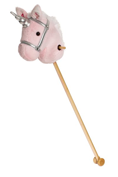 Teddy Kompaniet Teddykompagniet Μονόκερος σε ξυλάκι Ροζ (TK12599)