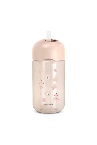 Suavinex Μπουκάλι με καλαμάκι που δεν χυθεί, Bears, 340 ml - Διαθέσιμο σε 2 χ...