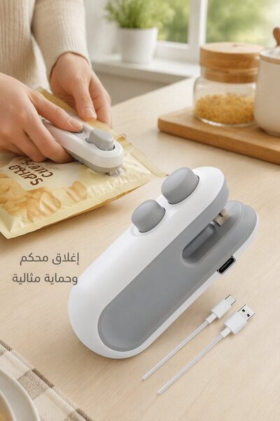 XIUWOO قطعة واحدة من جهاز لحام الأكياس البلاستيكية المحمول القابل لإعادة الشح...