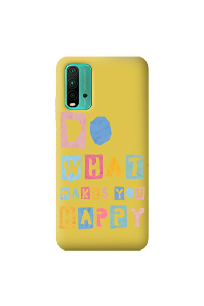 Other Xiaomi Poco M3 Do What Makes Yellow Colored Silicone TPU Θήκη