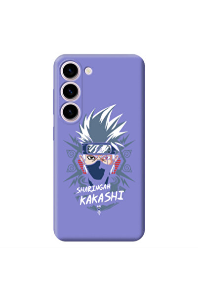 Other Samsung S24 Anime Mangoo Purple Colored Silicone TPU Θήκη