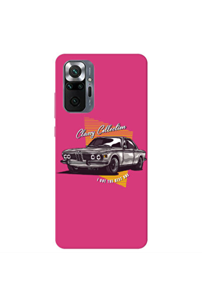 Other Xiaomi Redmi Note 10 Pro 4G Classy Collection Fuchsia Colored Silicone ...
