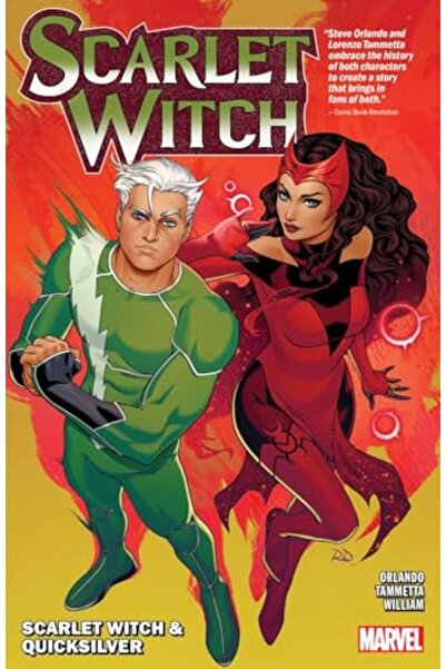 Marvel Comics Scarlet Witch By Steve Orlando Vol 3 Scarlet Witch And Quicksilver