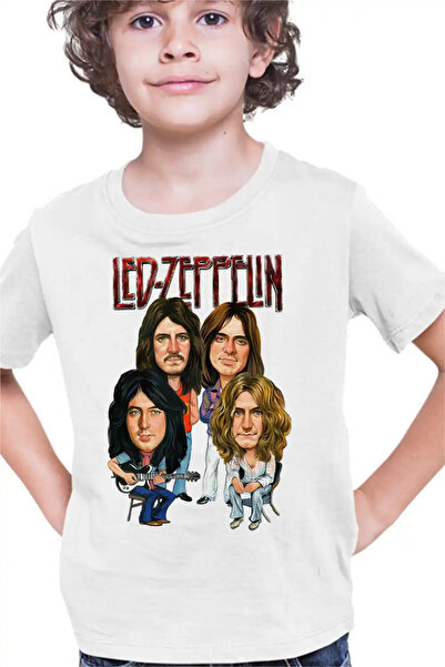 OEM Tricou Copii Baieti Led Zeppelin Cartoon