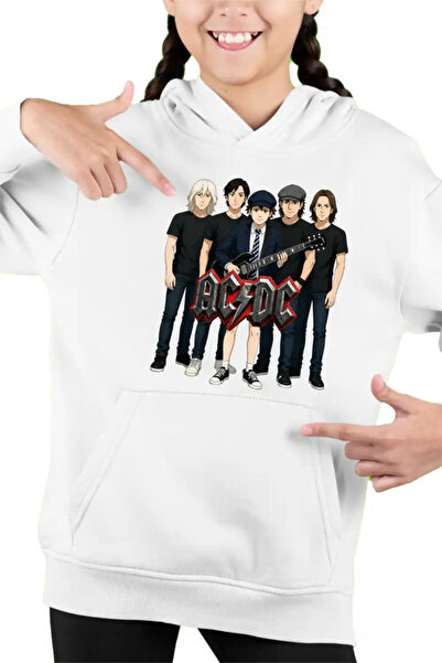 OEM Hanorac Copii Fete ACDC Cartoon Merch
