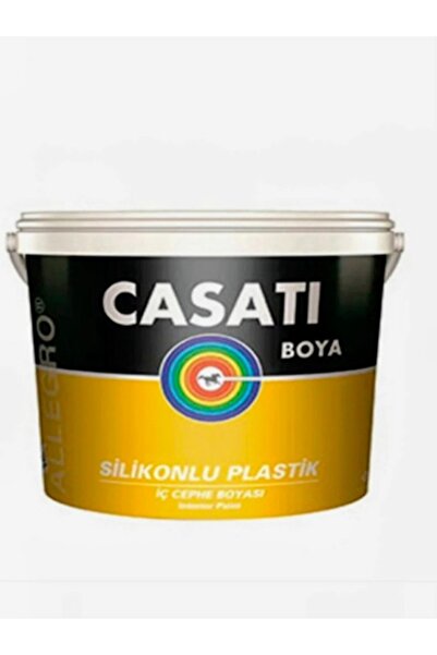 Casati Allegro Silikonlu Plastik Iç Cephe Duvar Boyası 3,5 Kg/10Kg/20Kg