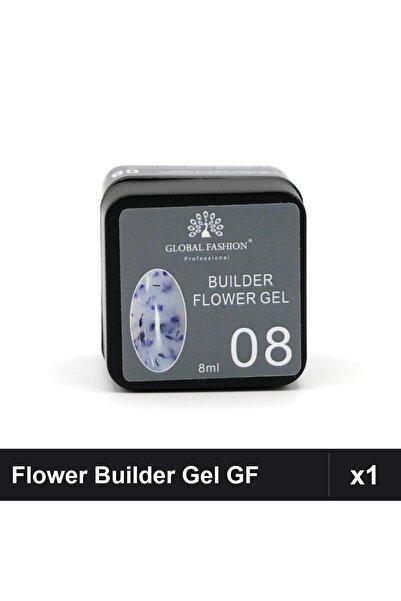 global fashion Flower Builder Gel 8ml Nr.08 Constructie Unghii UV