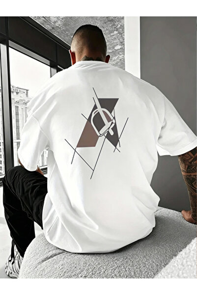 SAUDI Men and Women's 100% Cotton T-Shirt - Oversized Crew Neck Short Sleeve ...