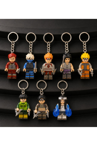 womi Μπρελόκ με μίνι φιγούρες της σειράς Naruto (1 τυχαίο μοντέλο αποστέλλεται)