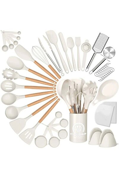 Generic Caannasweis Kitchen Silicone 44 PCS Cooking Utensils Set, Non-Stick H...