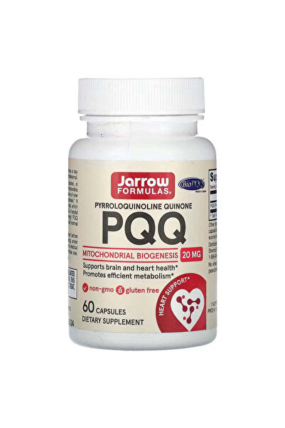 Jarrow Formulas PQQ Brain & Cognitive 20 mg 60 Caps