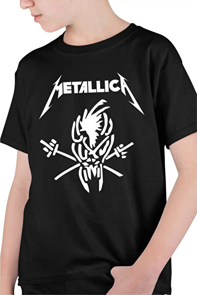 OEM Tricou Copii Baieti Metallica Merch Skeleton