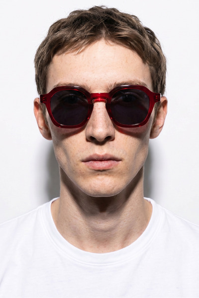 Bilge Karga Valeno Red Black Men's Sunglasses