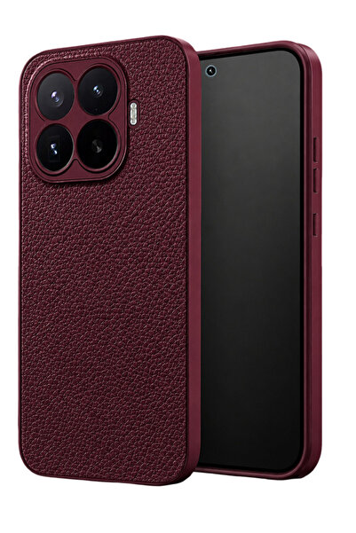 UnDePlus Xiaomi Mi 17T Pro Kılıf PU Deri Görünümlü Thermax Silikon Kapak
