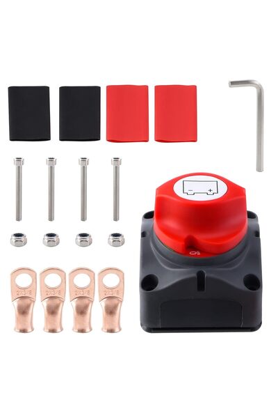 OEM Comutator de baterie Pindex 12V 24V 48V 300A, Comutator principal cu 1-2 ...
