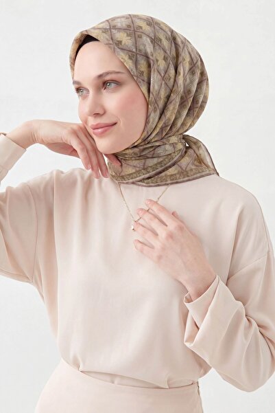 Silk Home وشاح ناعم بتصميم بسيط من فرو المنك