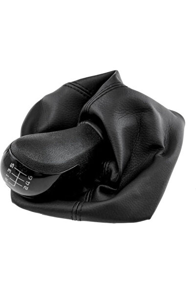 NTY 6 Shift Knob with Bubble for Skoda Octavia II 2004 black /AJ Code: GZB-SK...