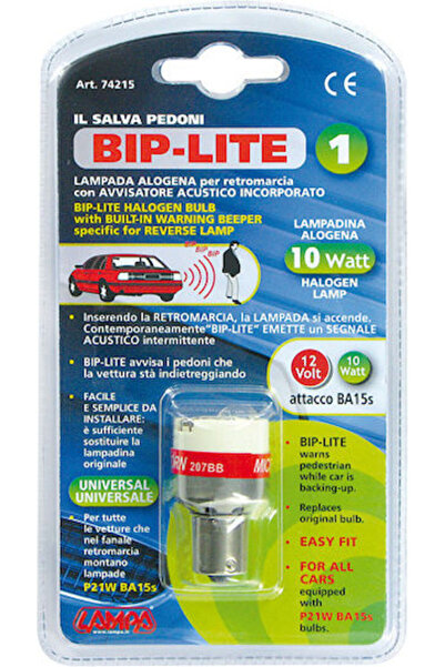 Lampa Λάμπες Αυτοκινήτου Bip-Lite I Beeper P21W-BA15S-1156 12V 10W 1 τεμάχιο