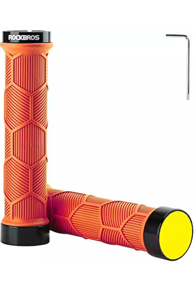 ROCKBROS HU-7098586731664 Λαβές τιμονιού ποδηλάτου σε πορτοκαλί χρώμα