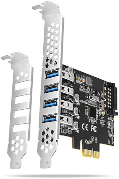 Axagon Ελεγκτής PCIe με 4 θύρες USB 3.2