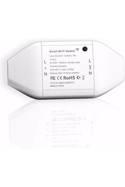 MEROSS Έξυπνος Διακόπτης Ενδιάμεσης Σύνδεσης Wi-Fi σε Λευκό χρώμα Κωδικός: MS...