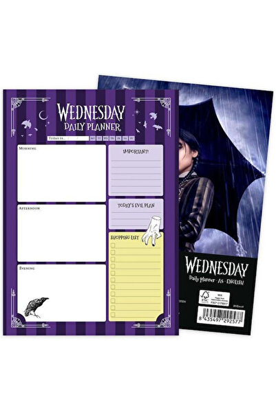 GRUPO ERIK Wednesday Daily Planner Purple 54x54cm Code: BNE0028