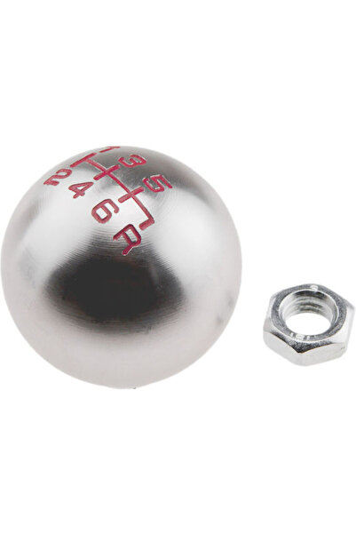 NTY 6 Shift Knob for Honda Accord / Civic / Jazz Silver /AJ Code: GZB-HD-000