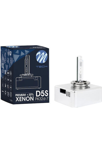 M-TECH Λάμπες Αυτοκινήτου D5S / PK32d-7 Ξένον 4300K Λευκό 12V 25W 1 τεμάχιο