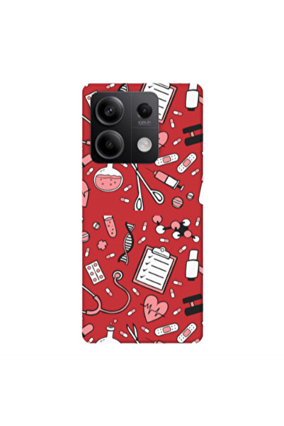 Other Xiaomi Redmi Note 13 5G Laboratory Red Colored Silicone TPU Θήκη